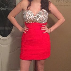 Red Homecoming Dress